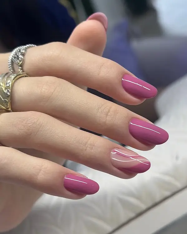 Unhas feitas por aluna da Maysa
